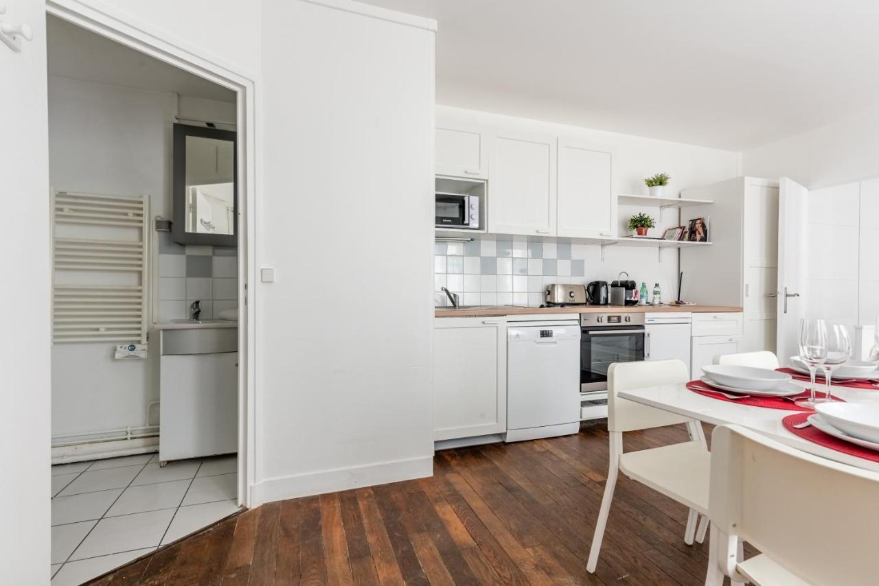 Appartement Magenta Quest Paris Extérieur photo