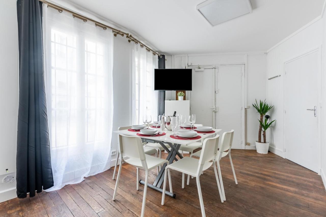 Appartement Magenta Quest Paris Extérieur photo
